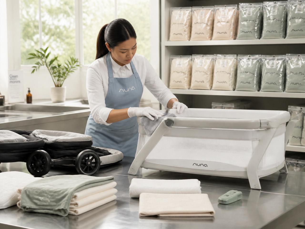 Medical-grade sanitization of baby gear